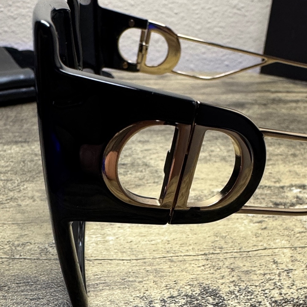 Dior Black Square Sunglasses - Picture 10 of 12
